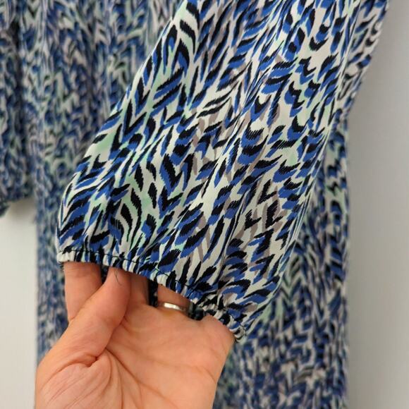 Splendid Dress Women's Size Medium Blue Midi - Picture 5 of 7